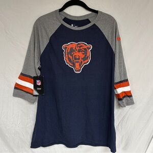 NWT Nike Chicago Bears Ringer Tee - Size XL